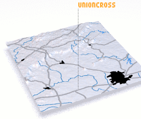 3d view of Union Cross