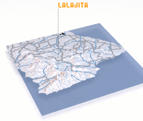 3d view of La Lajita