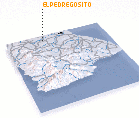 3d view of El Pedregosito