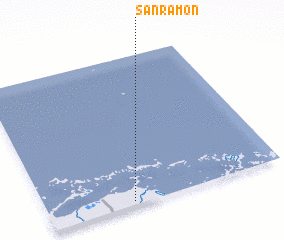 3d view of San Ramón