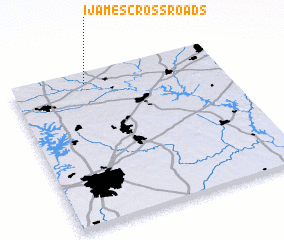 3d view of Ijames Crossroads