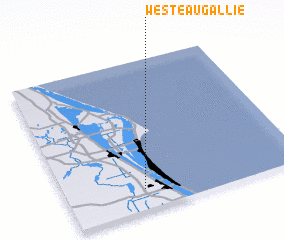 3d view of West Eau Gallie