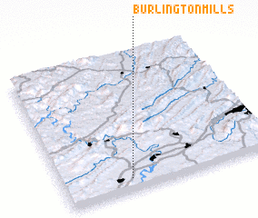 3d view of Burlington Mills