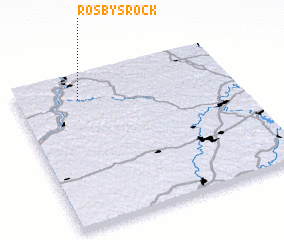 3d view of Rosbys Rock
