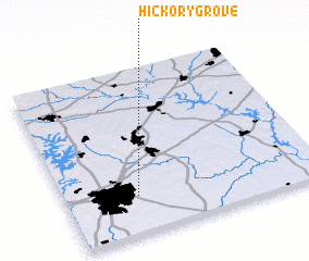 3d view of Hickory Grove