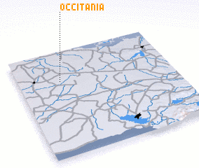 3d view of Occitania