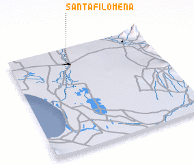 3d view of Santa Filomena