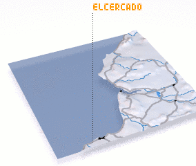 3d view of El Cercado