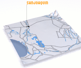 3d view of San Joaquín