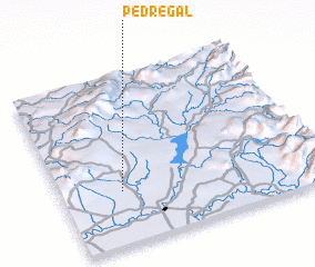 3d view of Pedregal