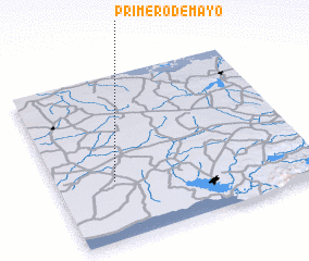 3d view of Primero de Mayo