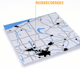 3d view of Misner Corners