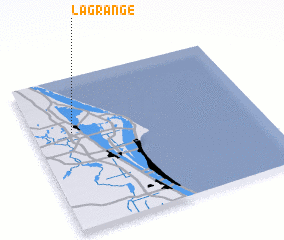 3d view of La Grange