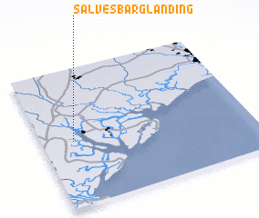 3d view of Salvesbarg Landing