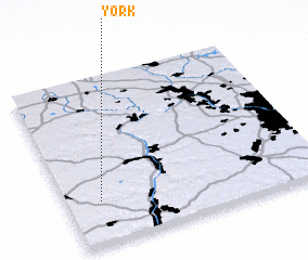 3d view of York