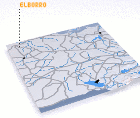 3d view of El Borro