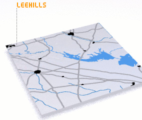 3d view of Lee Hills