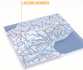 3d view of Los Salazares