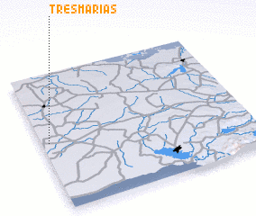 3d view of Tres Marías