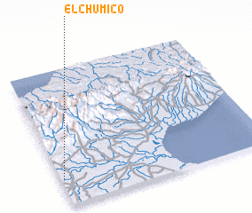 3d view of El Chumico