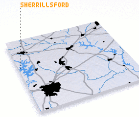 3d view of Sherrills Ford