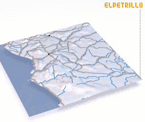 3d view of El Petrillo