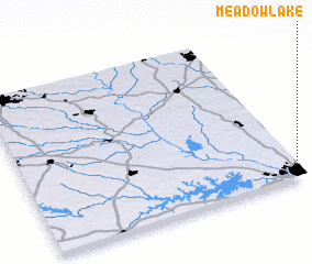 3d view of Meadow Lake