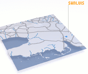 3d view of San Luis