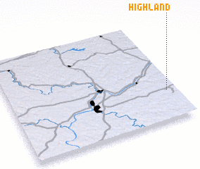 3d view of Highland