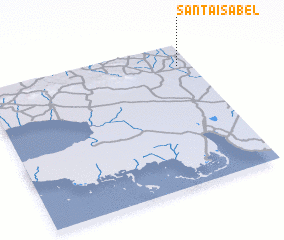 3d view of Santa Isabel