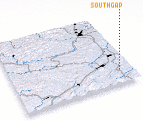 3d view of South Gap