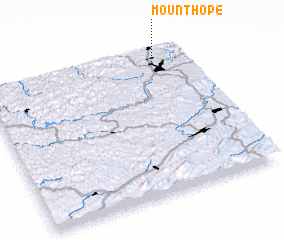 3d view of Mount Hope