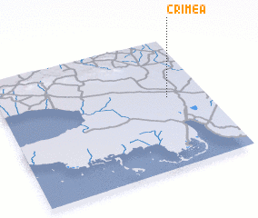 3d view of Crimea