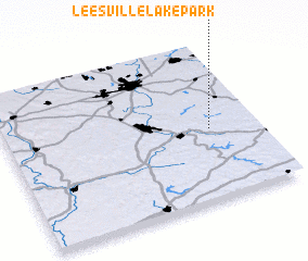 3d view of Leesville Lake Park