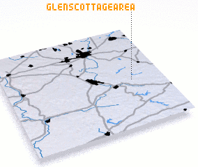 3d view of Glens Cottage Area