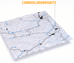 3d view of Cumberland Heights