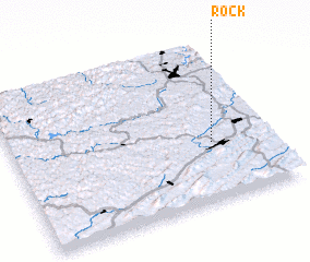 3d view of Rock