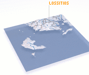 3d view of Los Sitios