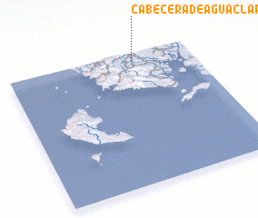 3d view of Cabecera de Agua Clara