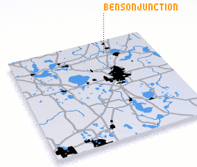 3d view of Benson Junction