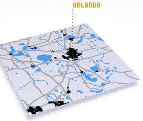 3d view of Orlando