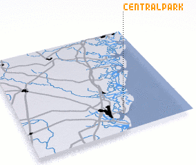 3d view of Central Park