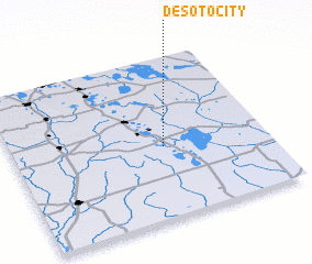 3d view of De Soto City