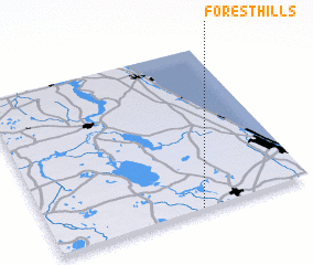 3d view of Forest Hills