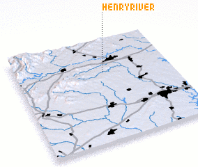 3d view of Henry River