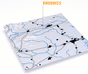 3d view of Rhodhiss