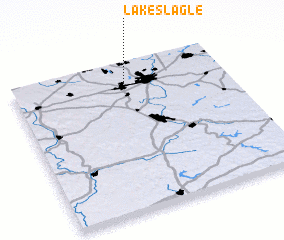 3d view of Lake Slagle