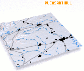 3d view of Pleasant Hill