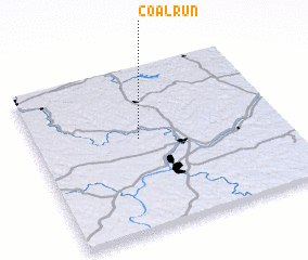 3d view of Coal Run