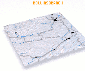 3d view of Rollins Branch